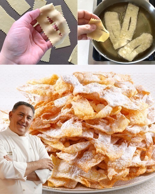 How to prepare Sal De Riso’s Carnival chiacchiere