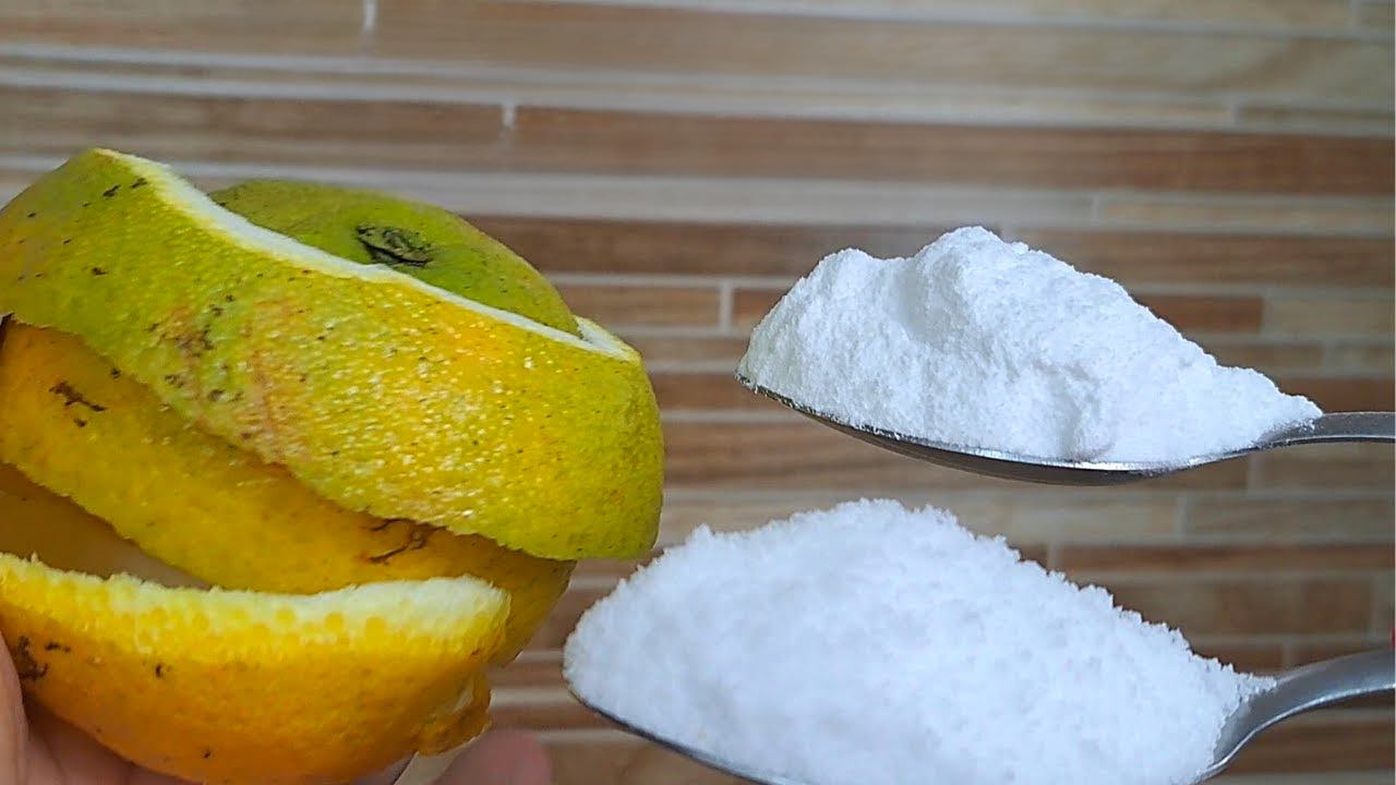 SALT, BICARBONATE OF SODA AND ORANGE PEELS: WHAT COMES FROM IT IS NOTHING SHORT OF SURPRISING