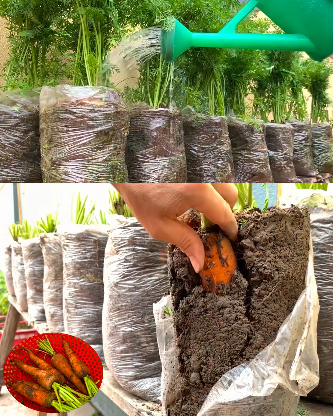 Growing Carrots at Home in Plastic Bags: A Simple and Space-Efficient Guide