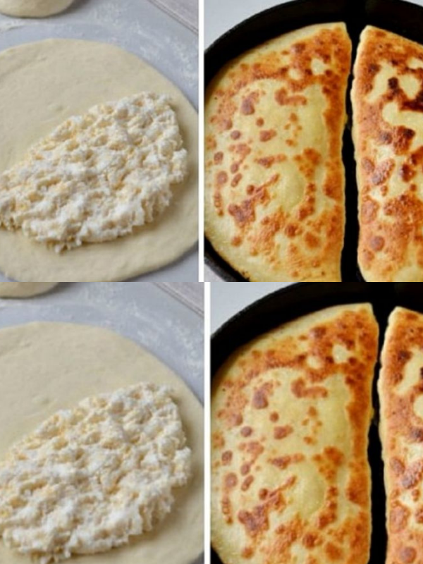 A step-by-step recipe for making an easy and quick khachapuri