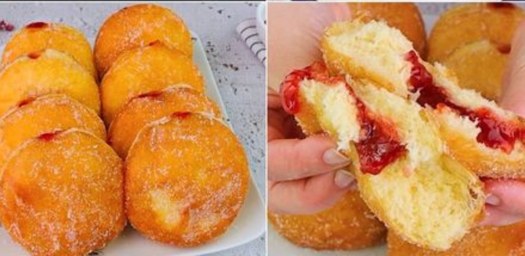 Fried fritters with jam: the step-by-step recipe to make them super tasty!