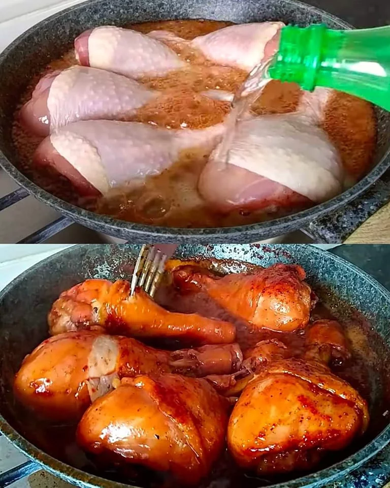 Candle chicken: a simple trick to make it so delicious