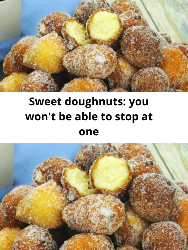 Sweet doughnuts: you won’t be able to stop at one