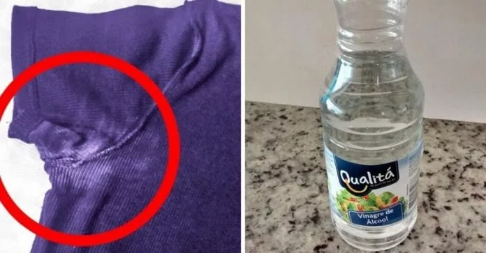 5 homemade tricks to remove deodorant stains from clothes