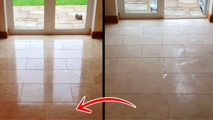Here is the natural recipe for making a product for cleaning and degreasing floors and tile grout